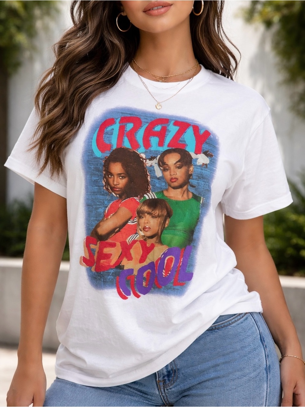 TLC Crazy Sexy Cool Music Rap Tee Unisex T-Shirt Adult Sz S 100% Cotton NWOT